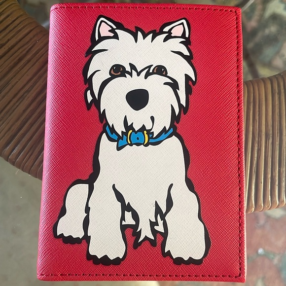 Marc Tetro Passport Cover Travel Card Wallet Bichon Westie Schnauzer Dog - Picture 6 of 6